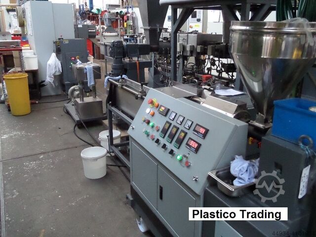 лабораторная линия пакетной экструзии ALPHATEC AE-S 25-30 Strang