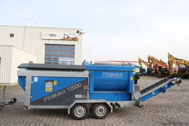 Просеивающая установка Promax T2000  mobile Trommelsiebanlage