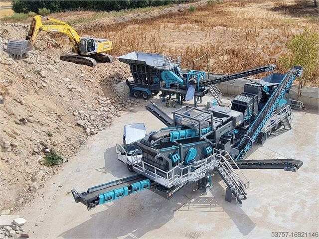 дробильное оборудование 120 TPH mobile impact crushing plant 120 TPH mobile impact crushing plant