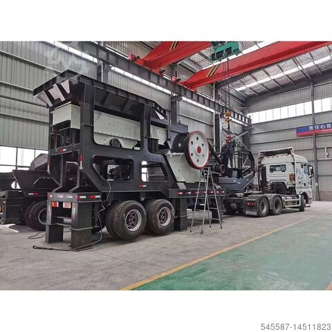дробильное оборудование Mobile stone crusher /Portable crusher 50-350 t/h mobile stone crushing station