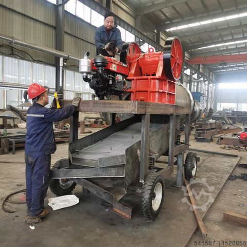 дробильное оборудование Mingyuan Small mobile jaw crusher Mobile Diesel jaw crusher 250x400