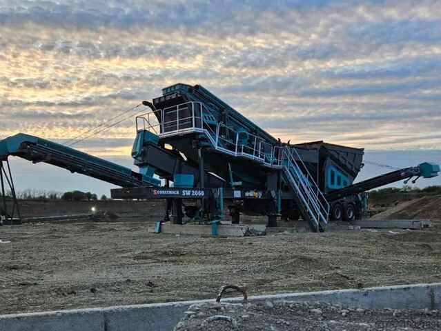 дробильное оборудование Mobile sand screening and washing plant Mobile sand screening and washing plant