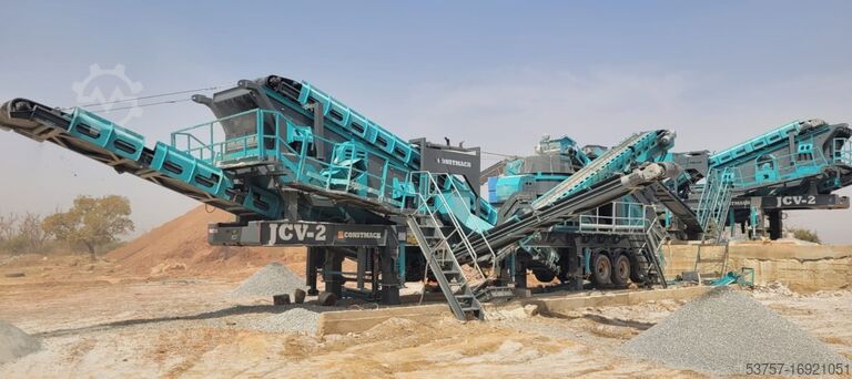 дробильное оборудование 120 TPH mobile crushing plant 120 TPH mobile crushing plant