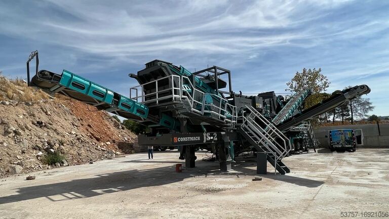 дробильное оборудование 80 TPH mobile impact crushing plant 80 TPH mobile impact crushing plant