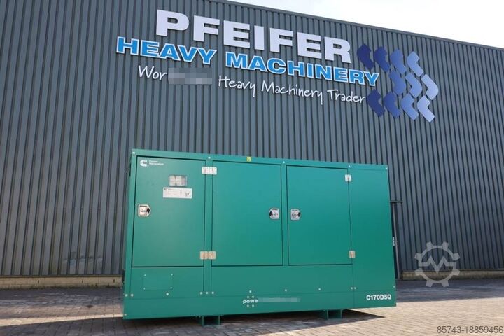 Агрегат Cummins C170D5Q Declaration of Conformity, Diesel, 170kVA,
