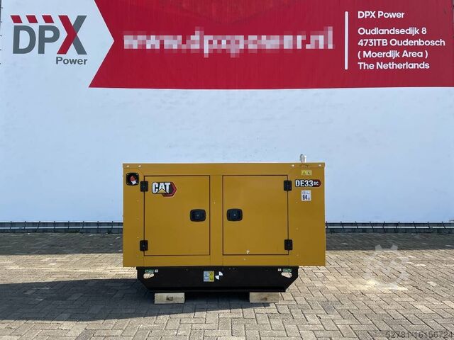 Агрегат Caterpillar DE33GC - 33 kVA Stand-by Generator Set - DPX-18204