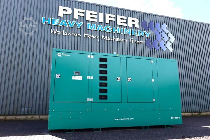 Агрегат Cummins C550D5Q Declaration of Conformity, Diesel, 550kVA,