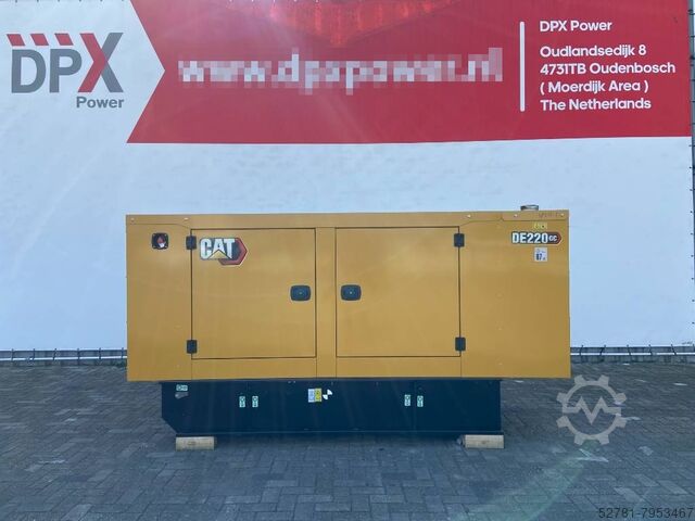 Агрегат Caterpillar DE220GC - 220 kVA Stand-by Generator - DPX-18212