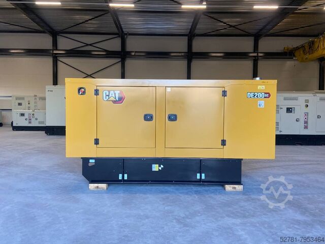 Агрегат Caterpillar DE200GC - 200 kVA Stand-by Generator - DPX-18211