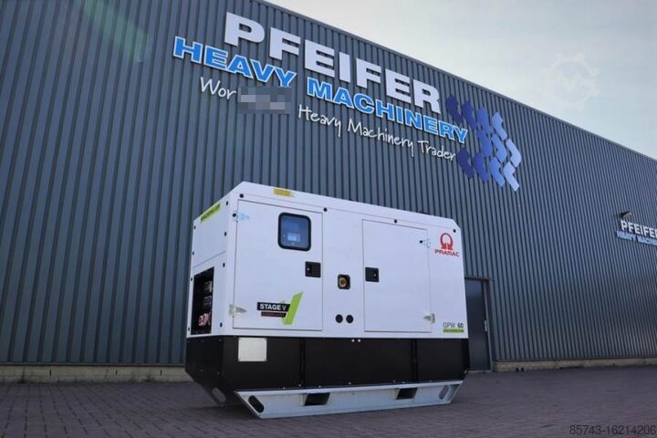 Агрегат Pramac GPW60I/FS5 Valid inspection, *Guarantee! Diesel, 6