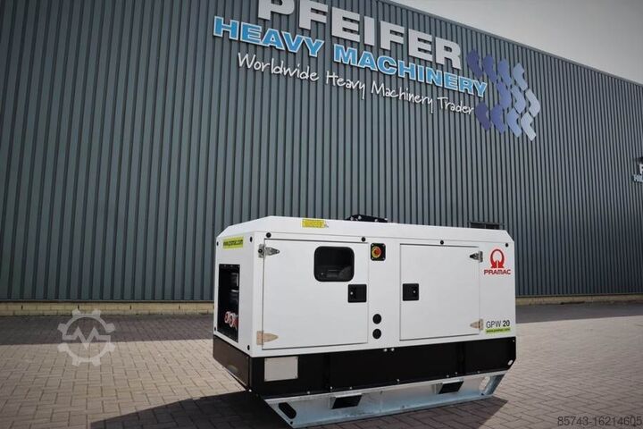 Агрегат Pramac GPW20P Unused, Valid inspection, *Guarantee! Diese