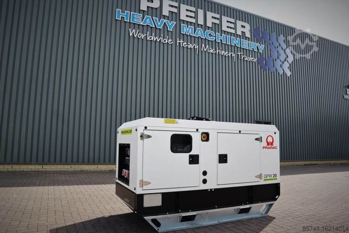 Агрегат Pramac GPW20P Unused, Valid inspection, *Guarantee! Diese