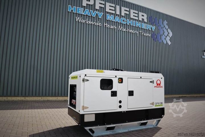 Агрегат Pramac GPW20P Unused, Valid inspection, *Guarantee! Diese