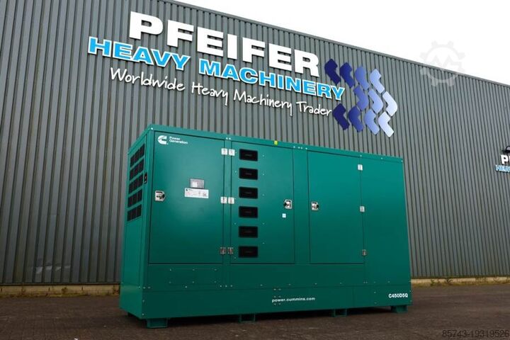 Агрегат Cummins C450D5Q Declaration of Conformity, Diesel, 450kVA,