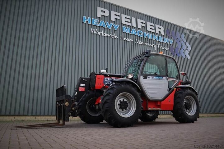 Телескопический погрузчик Manitou MT932 Valid inspection, *Guarantee! Diesel, 4x4x4