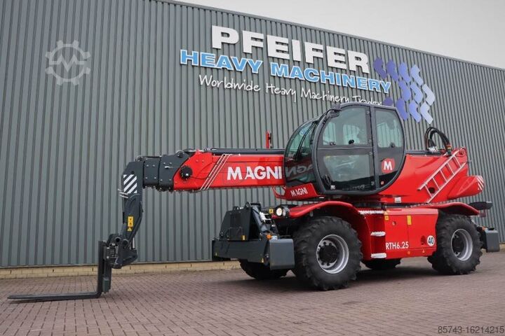 Телескопический погрузчик Magni RTH 6.25 Valid inspection, *Guarantee! 6t Cap. 25m