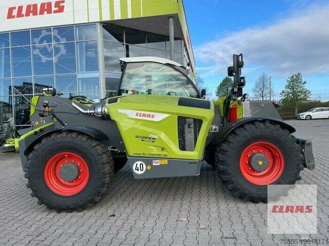 Телескопический погрузчик Claas SCORPION 756 VARIPOWER PLUS