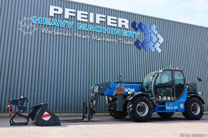 Телескопический погрузчик Magni - TH5,5.15-D7/D Diesel, 4x4x4 Drive, 5.5t Ca