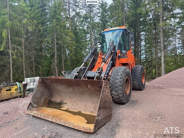 Колесный погрузчик Fiat-Hitachi W130PL Wheel Loader w/ Bucket. 4260 hours!