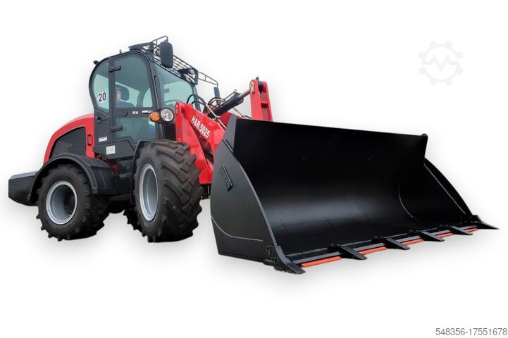 колесный погрузчик, погрузчик для двора, погрузчик H&R Radlader 5025