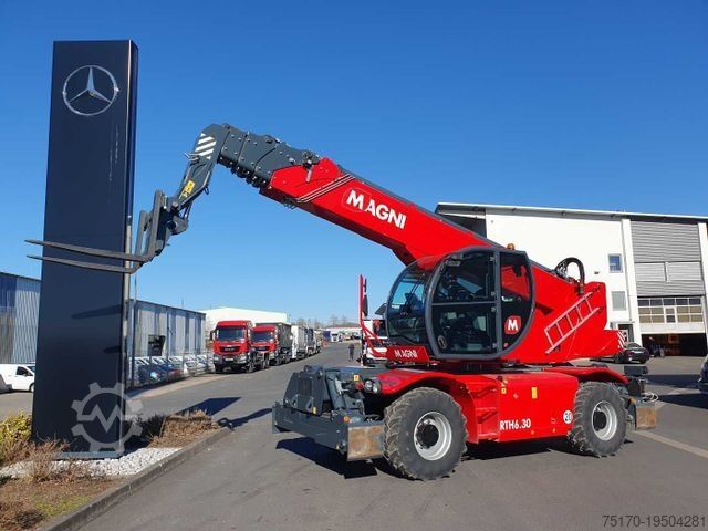 Погрузчик с колёсным шасси MAGNI Magni RTH 6.30 Roto + Funk + Klima / nur 119h!