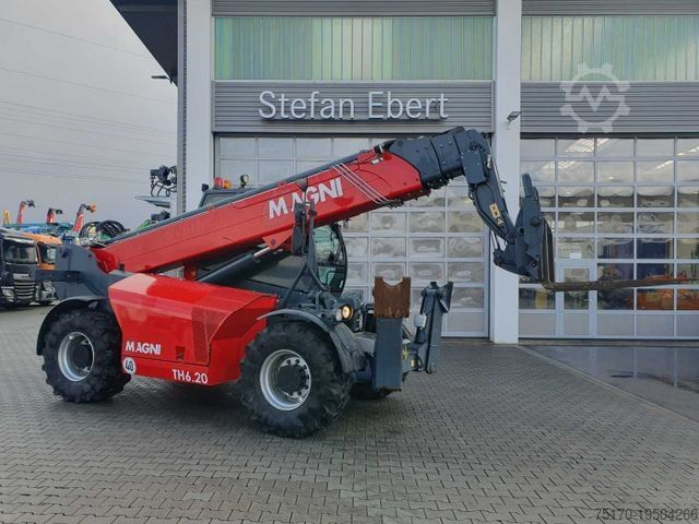 Погрузчик с колёсным шасси  TH 6.20 / Gabel / Funk! / nur 1.719h!