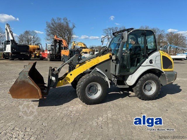 Погрузчик с колёсным шасси KRAMER 5075 (353), Hydr. S.W.S., Schaufel,Palettengabel