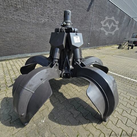 Захват для полипов Fuchs HDMS 600 Liter closed orange peel grab