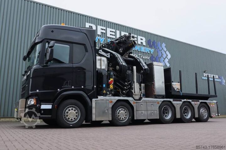 Вездеходный кран Scania R540 B10x4 With Cormach 150tm Crane Valid inspecti