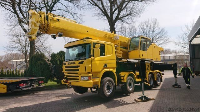 Башенный кран LIEBHERR LTF 1045 Scania