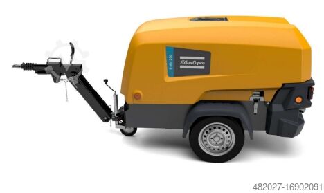 Передвижной компрессор Atlas Copco E-AIR H250 VSD