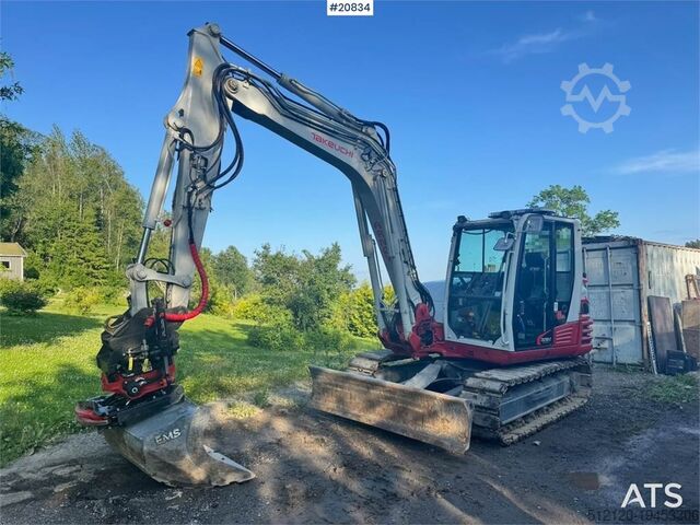 Гусеничный экскаватор Takeuchi TB290-2 Crawler Excavator w/ Rototilt, 3 Buckets a