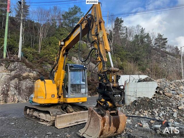 Гусеничный экскаватор Kato HD 308US-6 excavator w/ Backhoe bucket, sanding bu