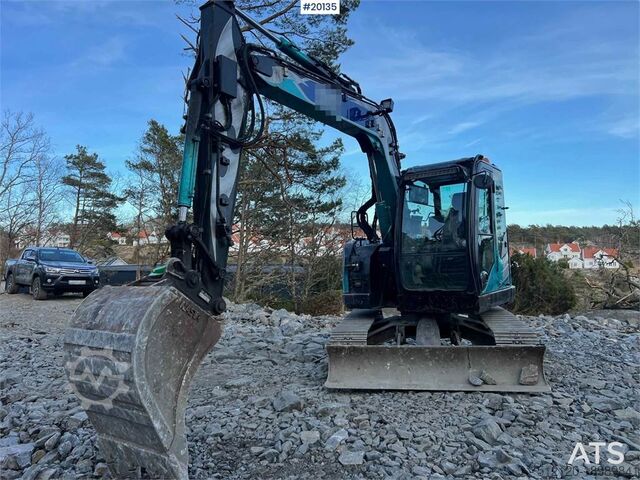 Гусеничный экскаватор Hitachi zx85us-6 excavator w/ digging bucket, hydraulic sa