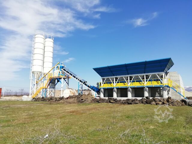 Компактный бетоносмесительный завод PROMAX Concrete Batching Plant С60-SNG LINE (60m3/h)