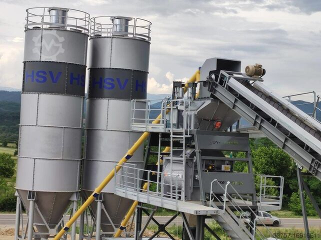 стационарная бетоносмесительная установка 160m3 stationary concrete batching plant 160m3 stationary concrete batching plant