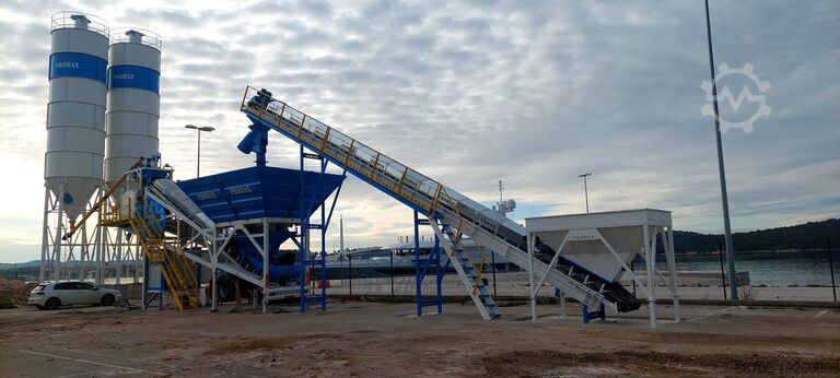 мобильная бетоносмесительная установка PROMAX Mobile Concrete Mixing Plant 60m3/h