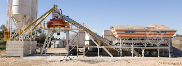 Завод по производству бетонных смесей Мобильный 100 S4 SEMIX Mobile 100 S4