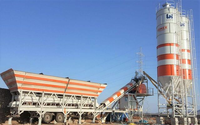 SEMIX MOBIL CONCRETE PLANT Mobile 100 S4 SEMIX Mobile 100 S4