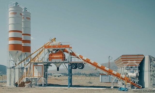 SEMIX МОБИЛЬНЫЙ КОНКРЕТНЫЙ ЗАВОД Мобильный 160S4 SEMIX Mobile 160S4