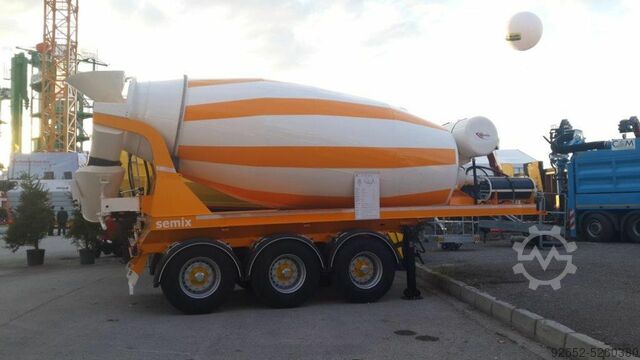Прицепной бетоносмеситель SEMIX TRM12 SEMIX TRM12 TRM12 Trailer Concrete Mixer