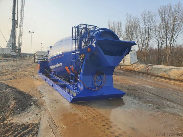 Бетономешалка 12m3 stationaire betonmixer 4Rent