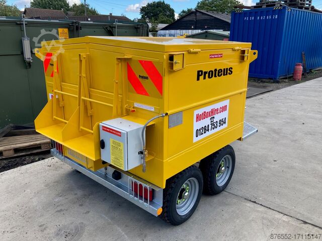 асфальтовый ящик Proteus Towable Trailer Hot Boxes