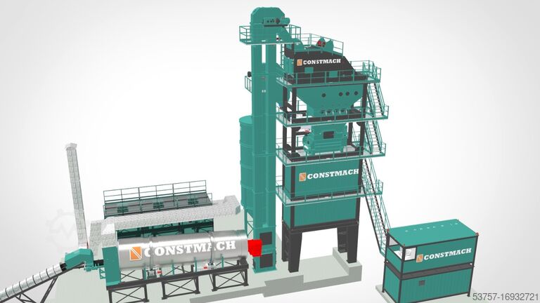 Асфальтовый завод периодического действия Batch type asphalt plant Batch type asphalt plant
