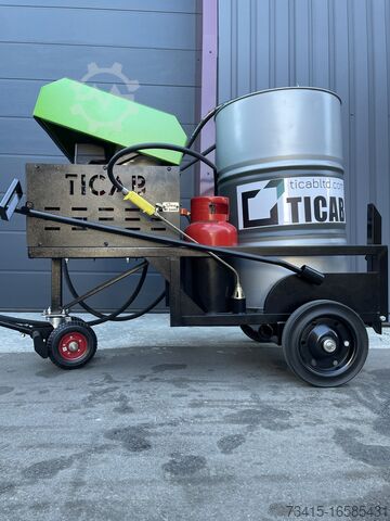Распылитель битумной эмульсии/Распылитель асфальта TICAB Asphalt Sprayer 200 L/ Manufacturer