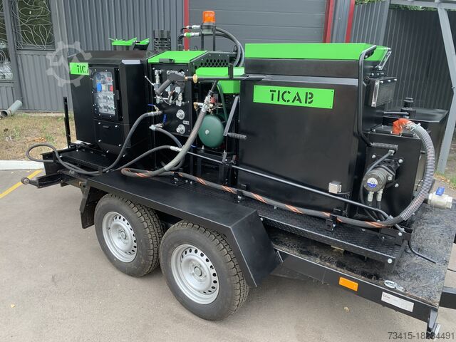 Распылитель битума + герметик для трещин 2 в 1 TICAB Bitumen Combo Machine (without trailer)