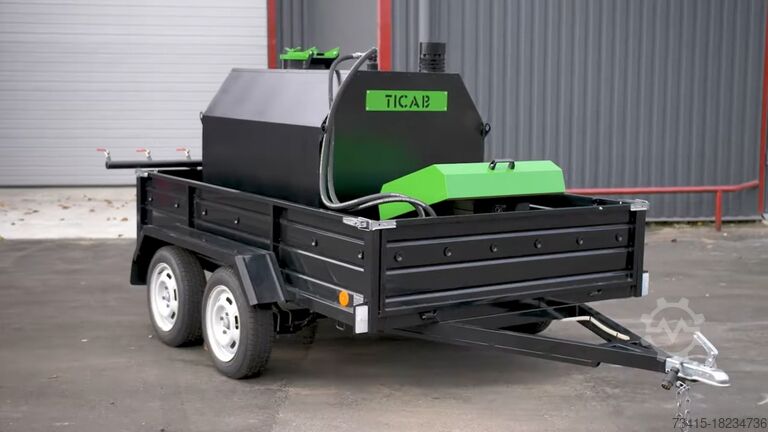 асфальтосмеситель для мастики TICAB Bitumen Emulsion Sprayer 1000L/ BS-1000