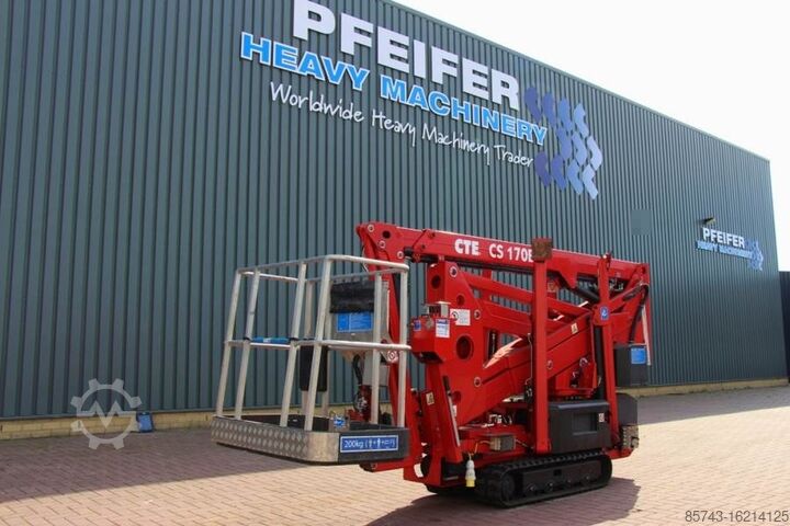 Шарнирно-телескопическая рабочая платформа CTE CS170E Valid inspection, *Guarantee! Bi-Energy, 17