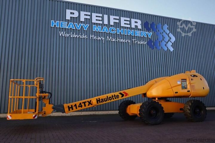 Телескопическая платформа Haulotte H14TX Diesel, 4x4 Drive, 14m Working Height, 10.7m