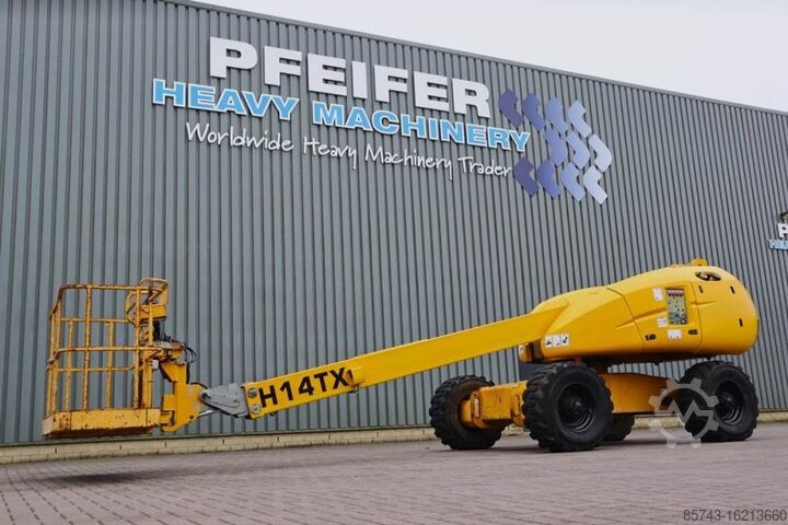 Телескопическая платформа Haulotte H14TX Diesel, 4x4 Drive, 14,07m Working Height, 10